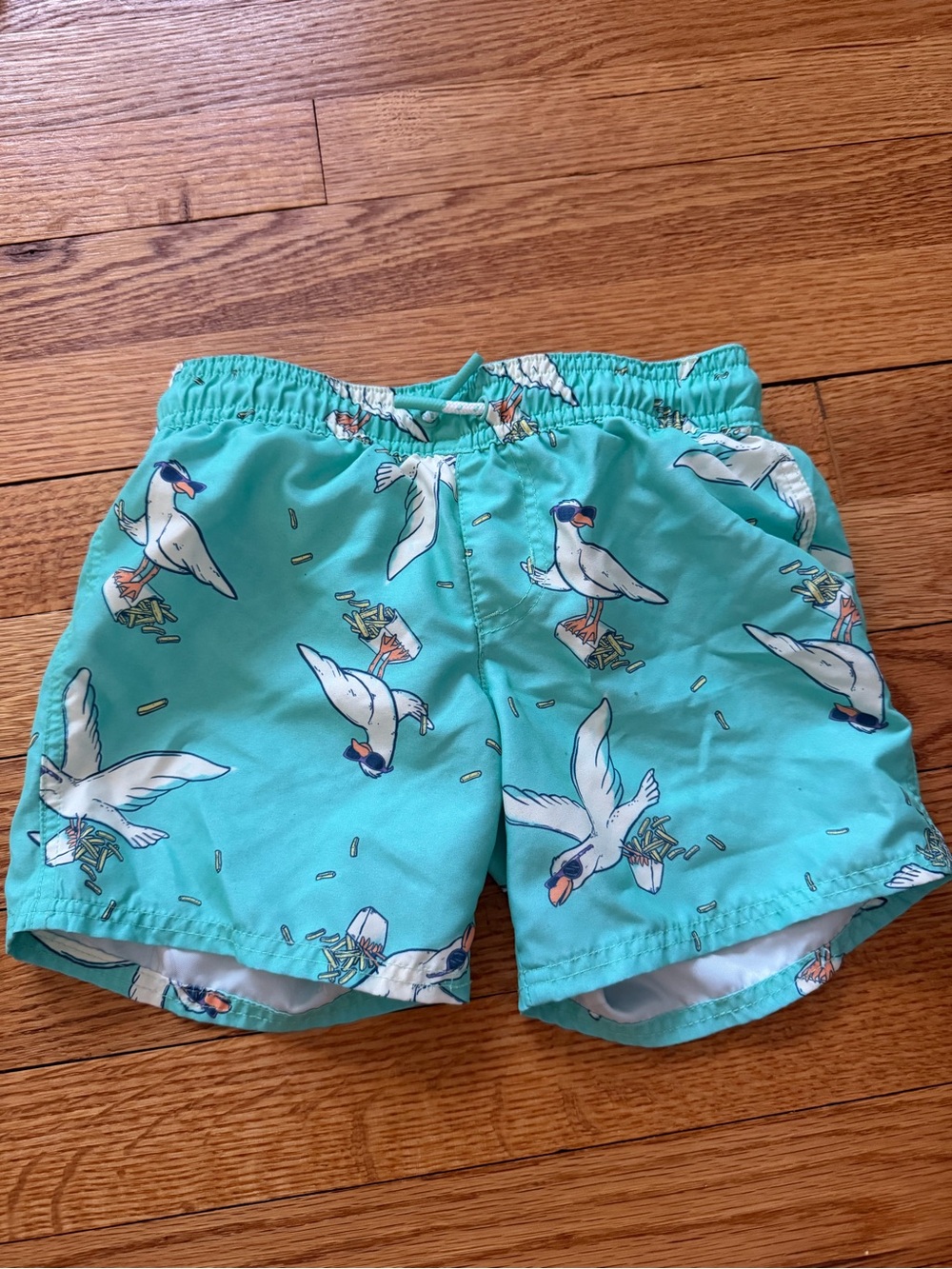 Cat & Jack Toddler Boy Seagull Bathing Suit Size 4T